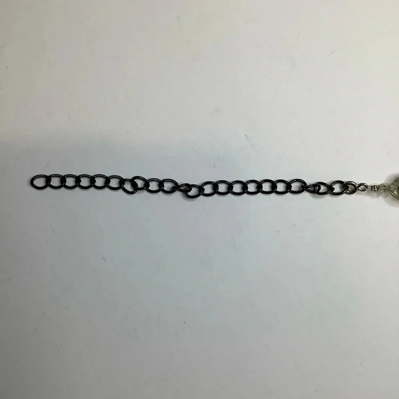 Chunky Faceted Flower Statement Necklace - Picture 8 of 11